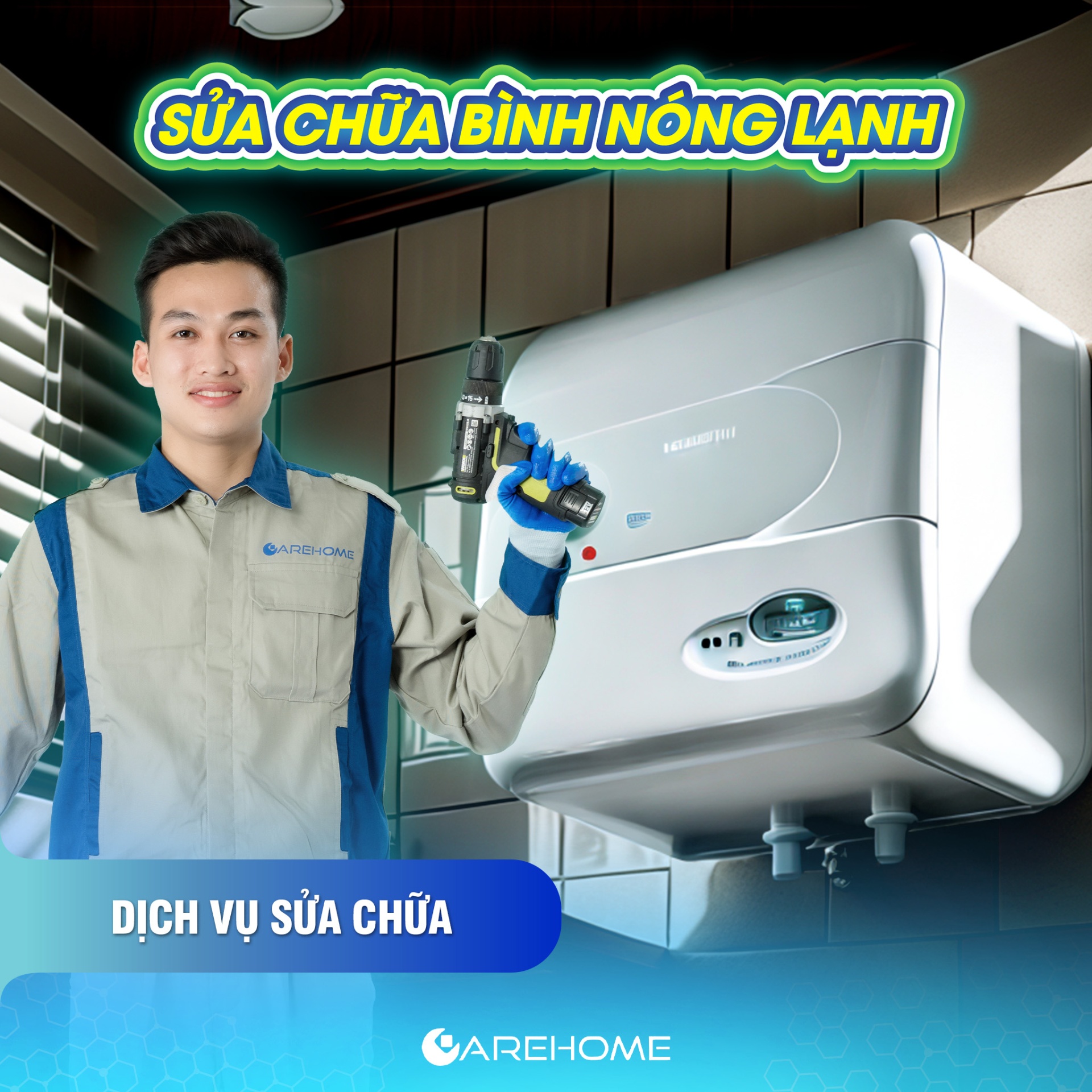 SỬA CHỮA BÌNH NÓNG LẠNH